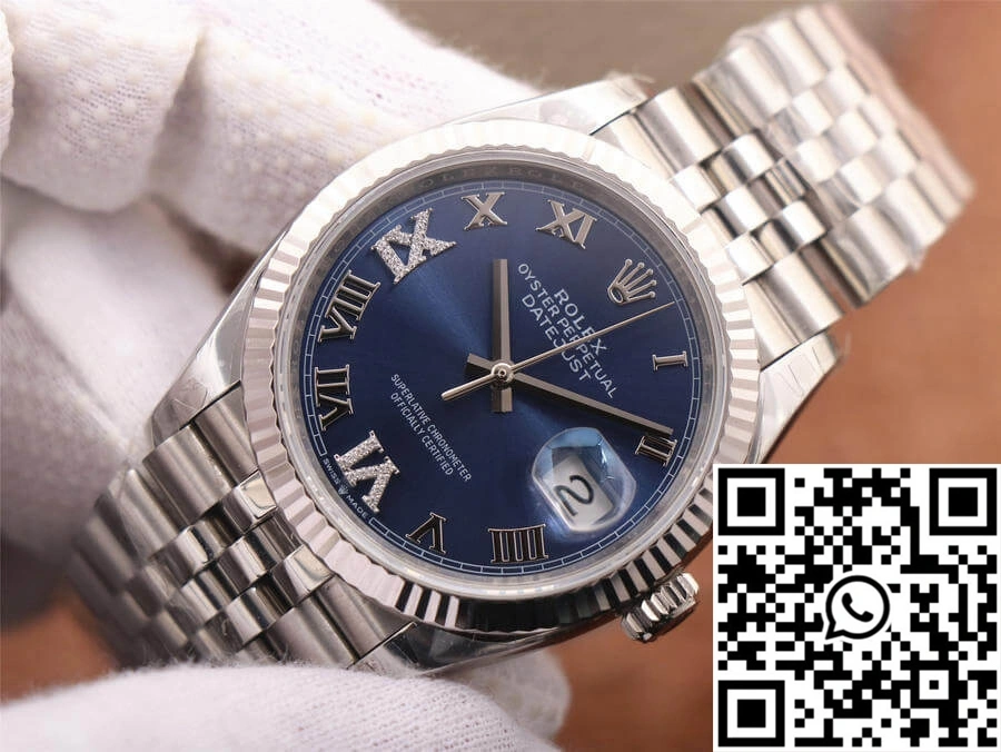 Rolex Datejust 126234 EW Factory Blue Dial Sporty 641