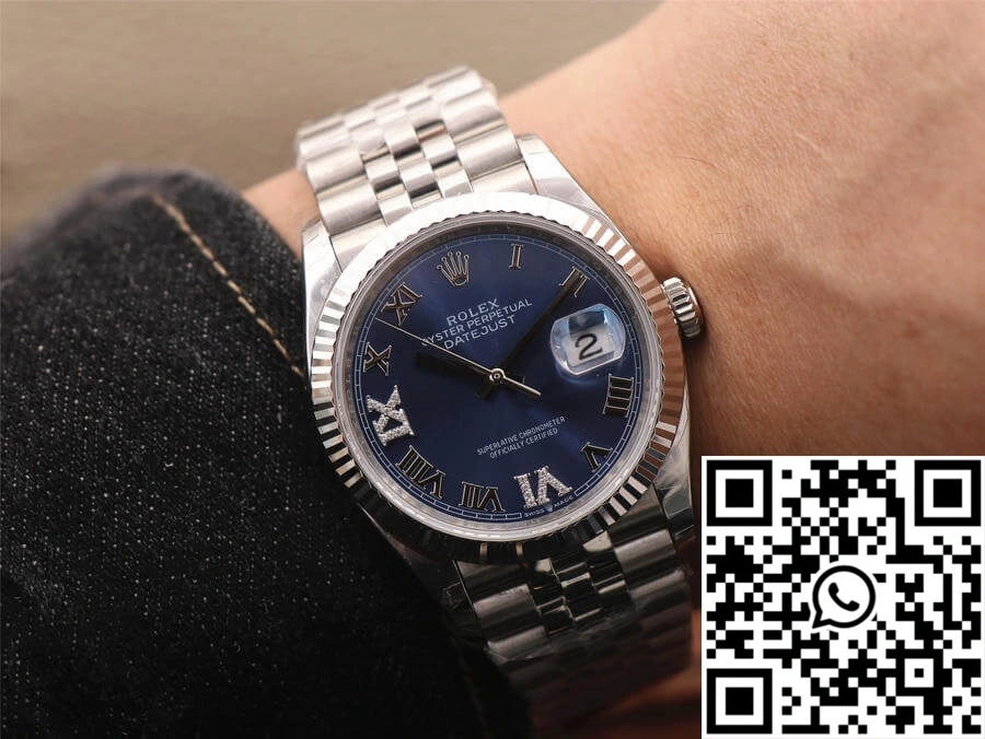 Rolex Datejust 126234 EW Factory Blue Dial Sporty 641