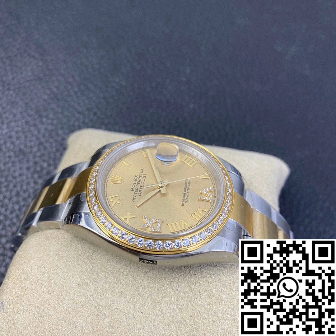 Rolex Datejust 126283 EW Factory Diamond Gold Dial Sustainable 699