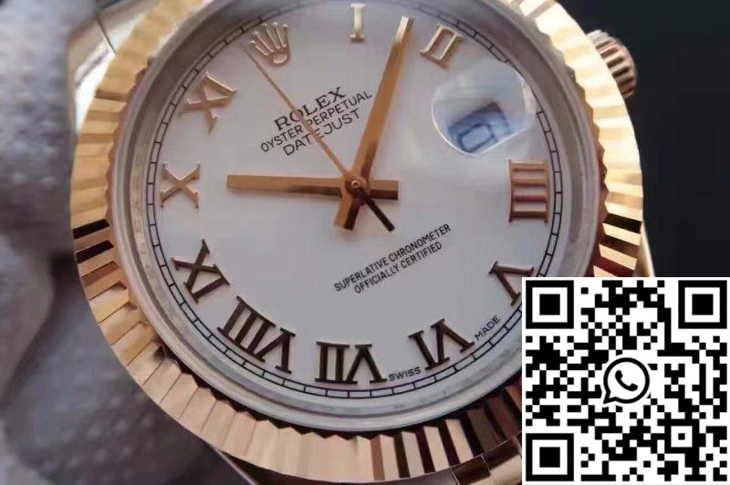 Resilient Rolex Datejust 126333-006 41mm White Rhodium Dial 741