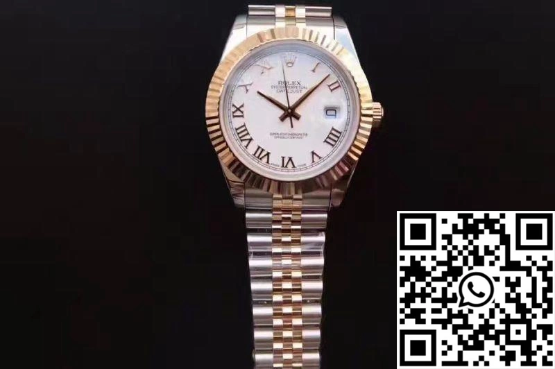 Resilient Rolex Datejust 126333-006 41mm White Rhodium Dial 741