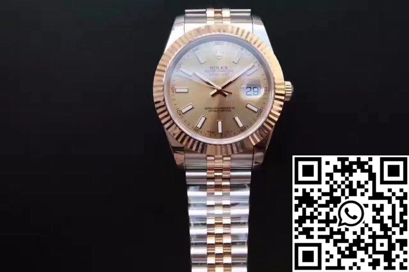 Sustainable Rolex Datejust 126333 41mm Champagne Dial 661