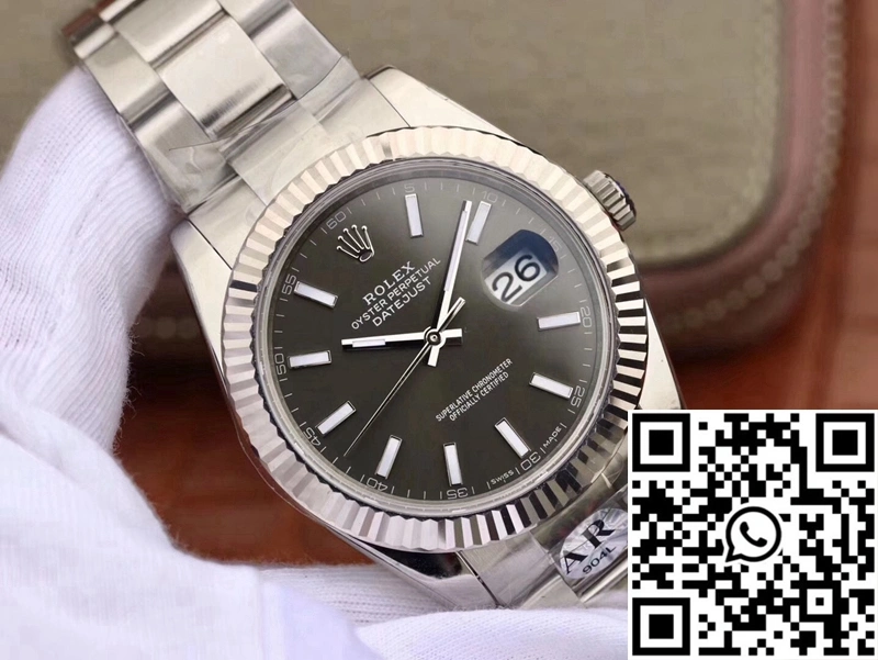 OnTrend Rolex Datejust 126334 41 AR Factory Black Dial 647