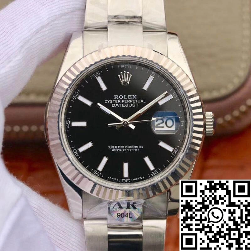 Rolex Datejust 126334 41mm AR Factory Black Dial Comfortable 654