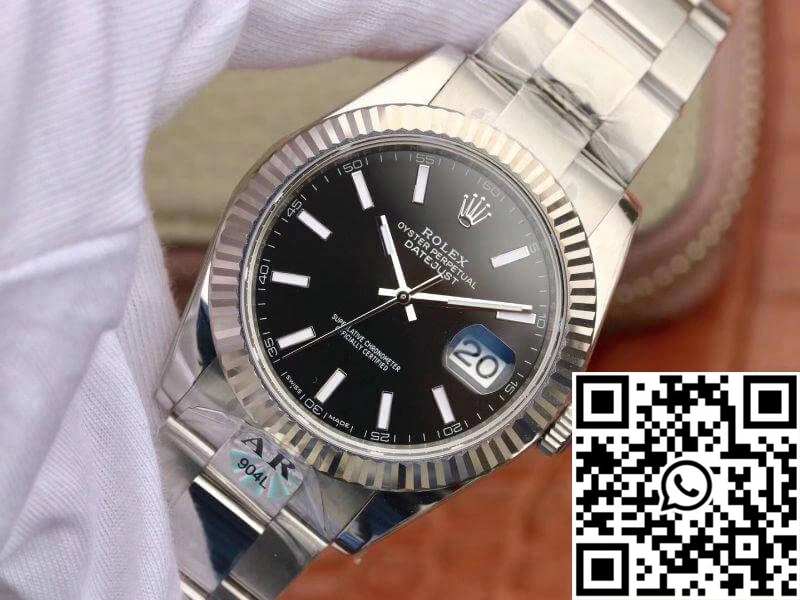 Rolex Datejust 126334 41mm AR Factory Black Dial Comfortable 654
