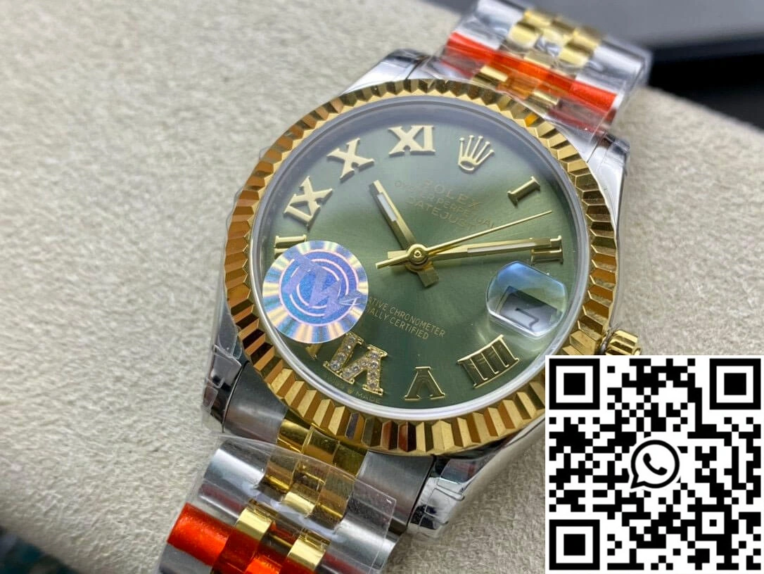 Rolex Datejust 178273 31MM TW Factory Green Dial Tailored 722