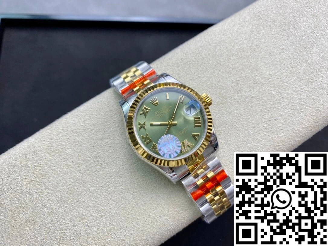 Rolex Datejust 178273 31MM TW Factory Green Dial Tailored 722
