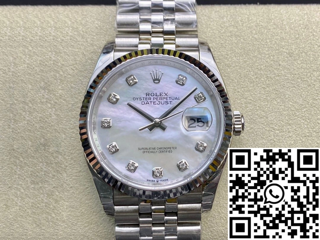 Rolex Datejust 178384-NG-63160 31MM EW Factory Fritillary Dial Lightweight 662