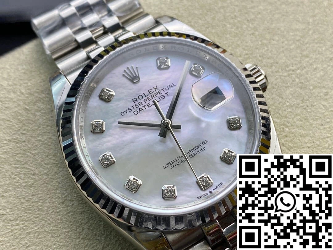Rolex Datejust 178384-NG-63160 31MM EW Factory Fritillary Dial Lightweight 662