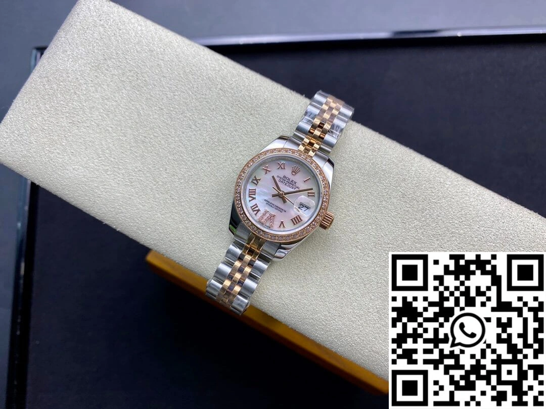OdorResistant Rolex Datejust 28MM BP Factory Mother-of-pearl Diamond Dial 652