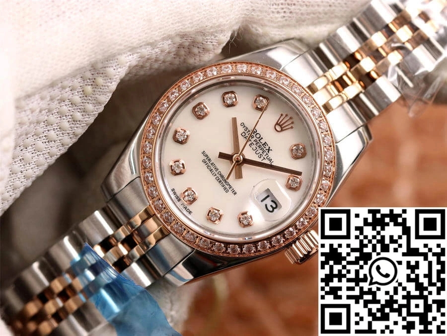 Rolex Datejust 28MM BP Factory White Dial Casual 695