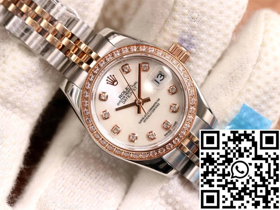 Rolex Datejust 28MM BP Factory White Dial Casual 695