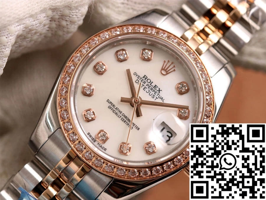 Rolex Datejust 28MM BP Factory White Dial Casual 695