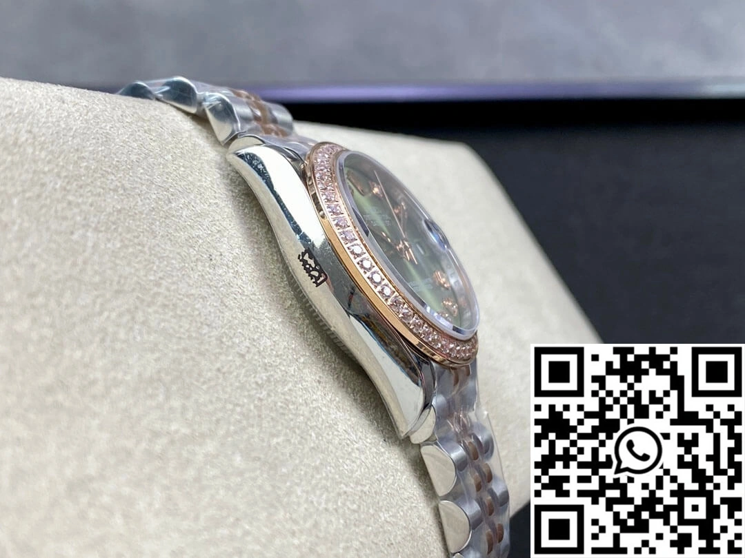 Rolex Datejust 31MM EW Factory Diamond-set Green Dial Fashionable 639