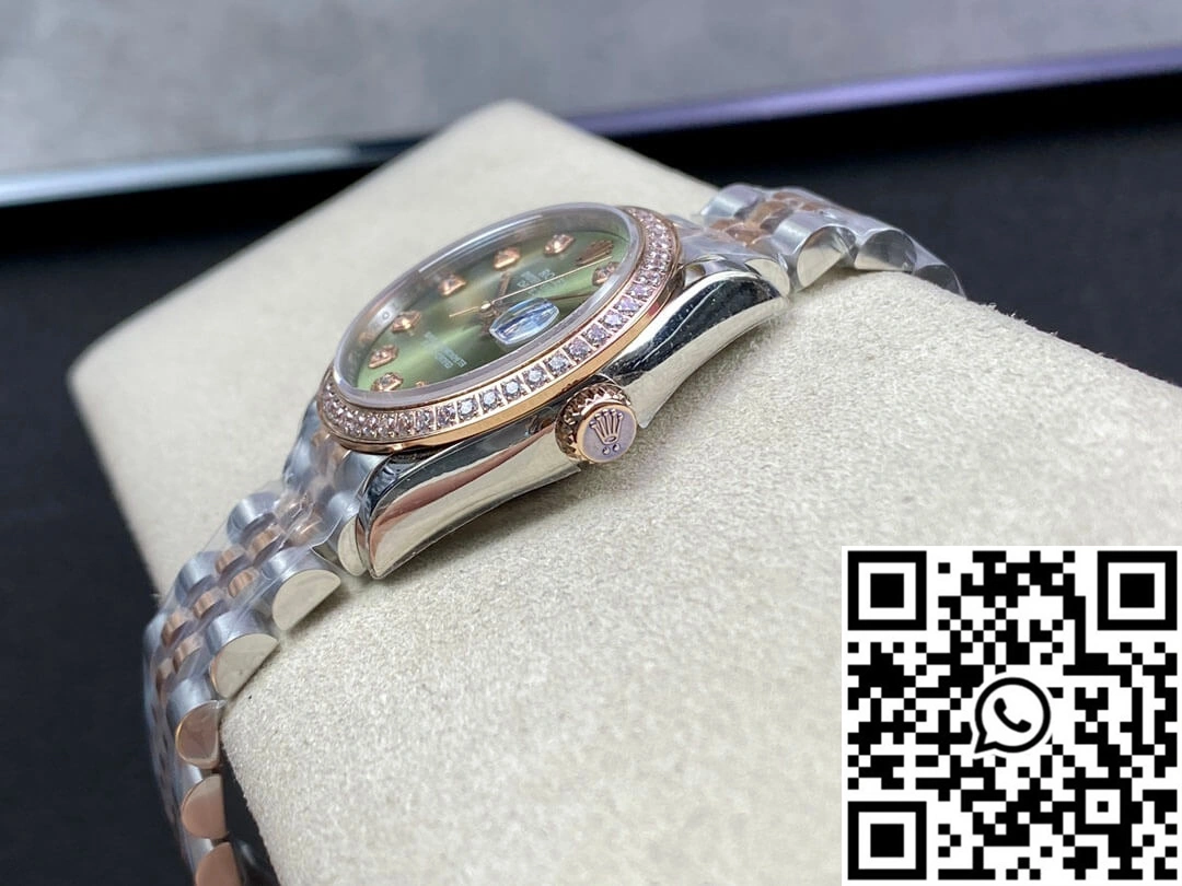 Rolex Datejust 31MM EW Factory Diamond-set Green Dial Fashionable 639