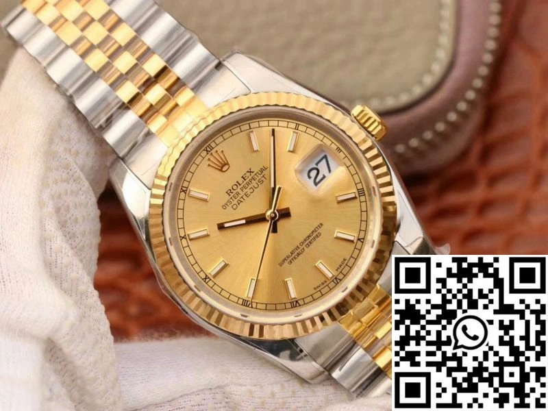Rolex Datejust 36MM 116233 AR Factory V2 Champagne Dial Lightweight 650