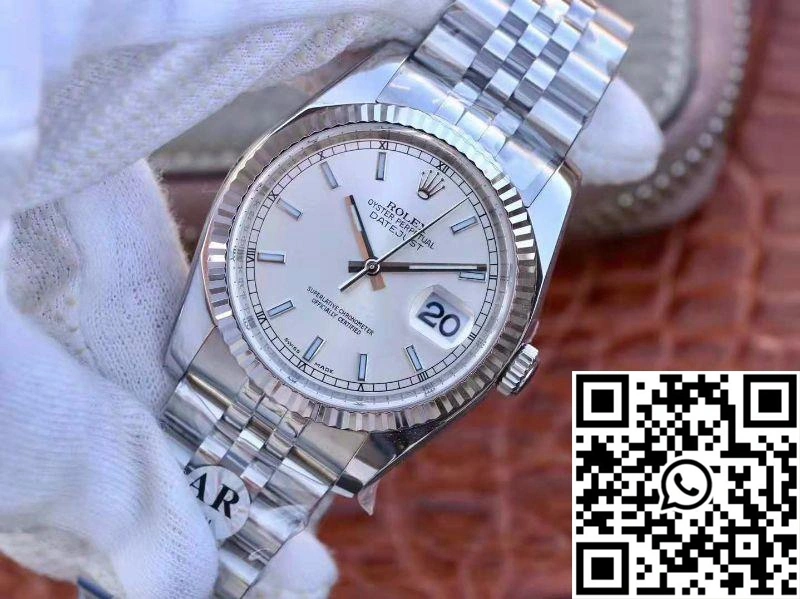 Rolex Datejust 36MM 116234 V2 AR Factory Silver Dial MoistureWicking 731