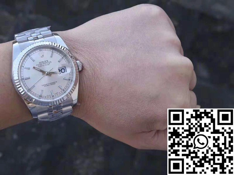 Rolex Datejust 36MM 116234 V2 AR Factory Silver Dial MoistureWicking 731