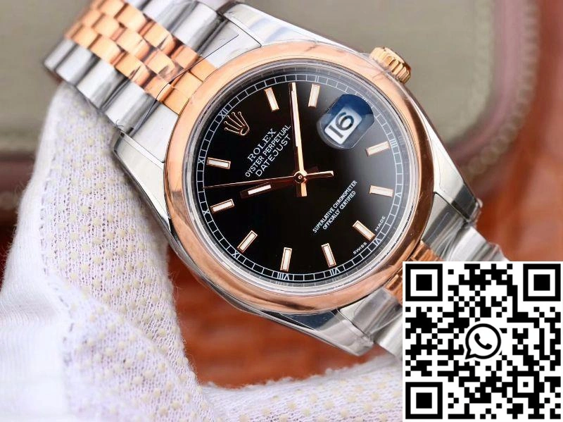 FastDry Rolex Datejust 36MM 126201 AR Factory Black Dial 671