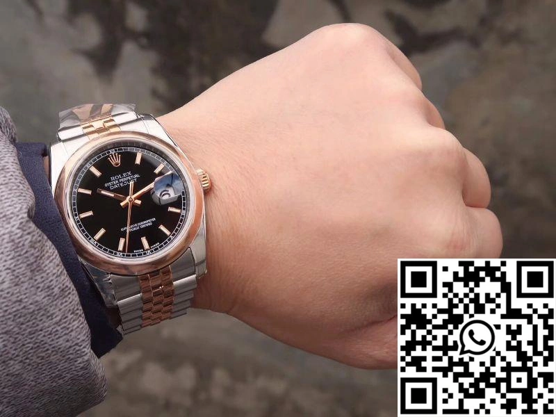 FastDry Rolex Datejust 36MM 126201 AR Factory Black Dial 671