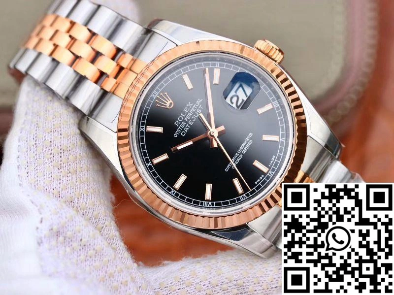 Rolex Datejust 36MM 126231 AR Factory Black Dial Durable 663
