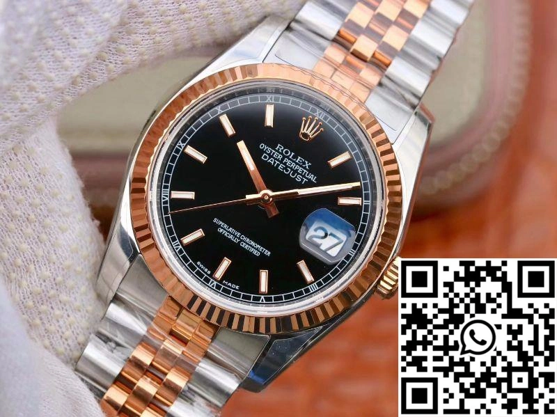 Rolex Datejust 36MM 126231 AR Factory Black Dial Durable 663