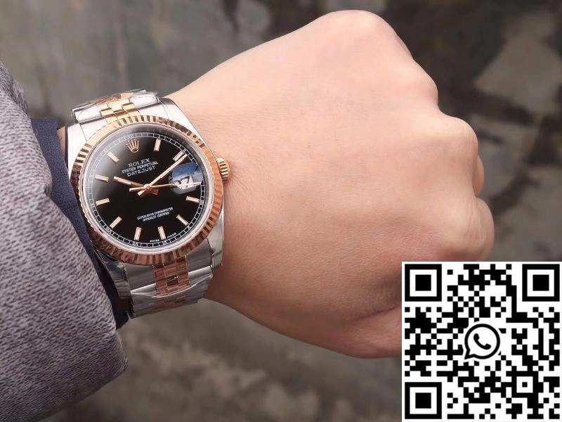 Rolex Datejust 36MM 126231 AR Factory Black Dial Durable 663