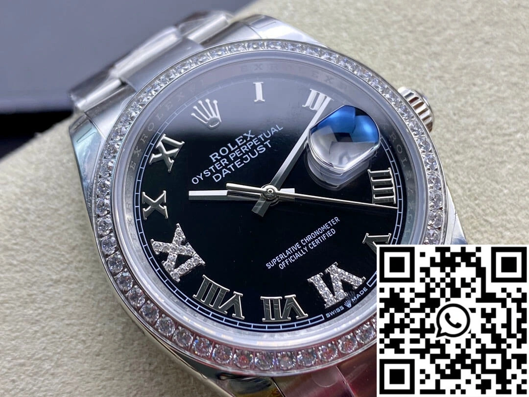 FastDry Rolex Datejust 36MM EW Factory Diamond-set Bezel 656
