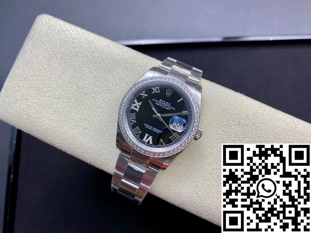 FastDry Rolex Datejust 36MM EW Factory Diamond-set Bezel 656