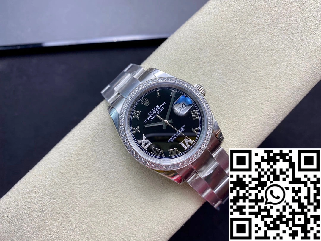 FastDry Rolex Datejust 36MM EW Factory Diamond-set Bezel 656