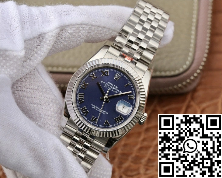 Tailored Rolex Datejust 36MM GM Factory Blue Dial 702