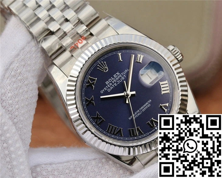 Tailored Rolex Datejust 36MM GM Factory Blue Dial 702