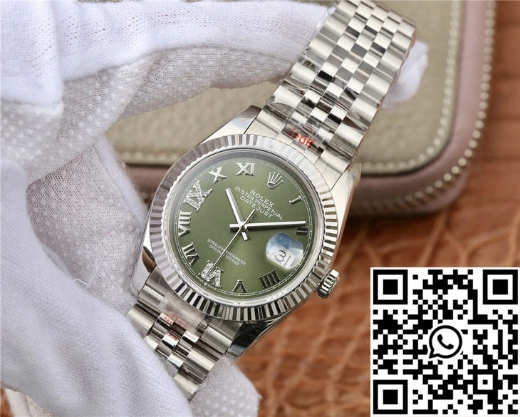 Rolex Datejust 36MM GM Factory Green Dial Flexible 739