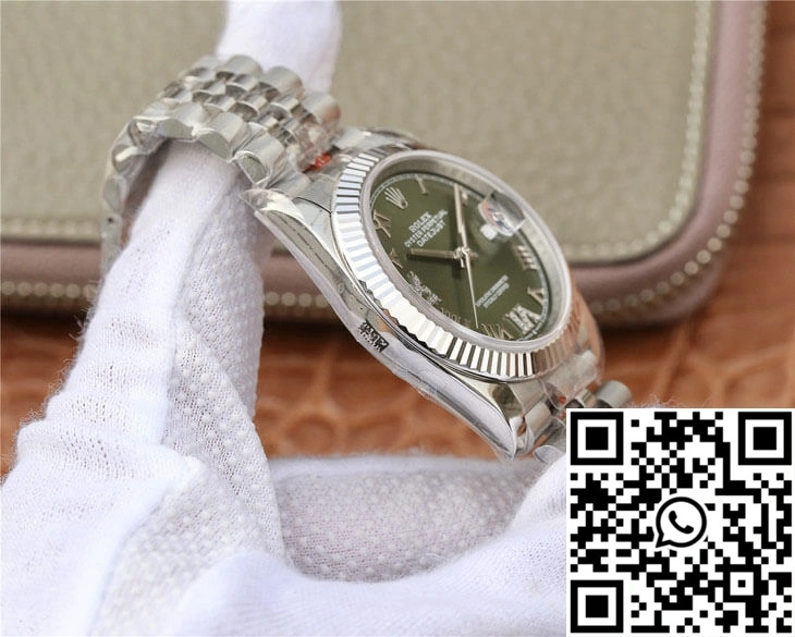 Rolex Datejust 36MM GM Factory Green Dial Flexible 739