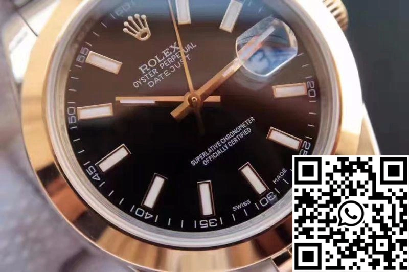 Rolex Datejust 41 126303 Gold Wrapped Black Dial Comfortable 653