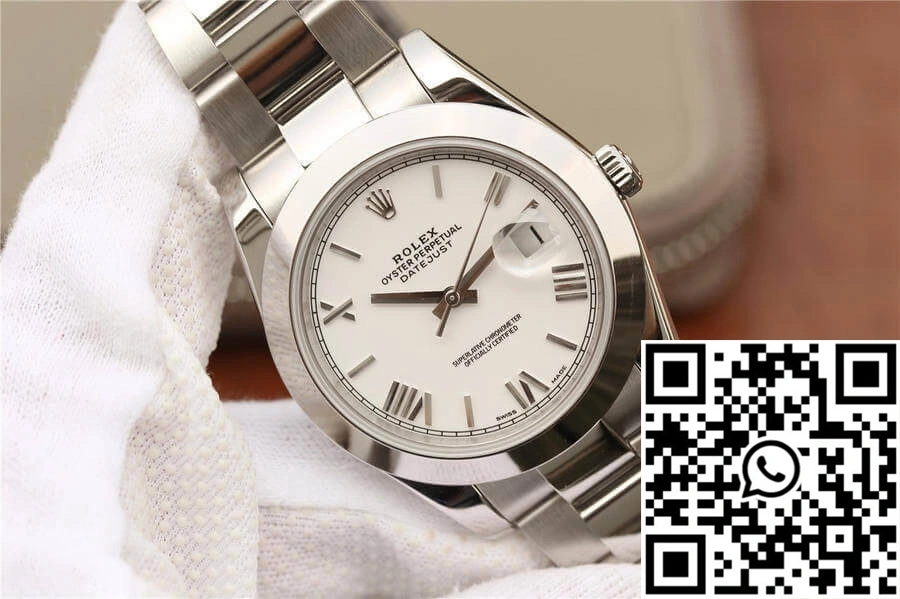 Rolex Datejust 41MM EW Factory White Dial Sleek 720