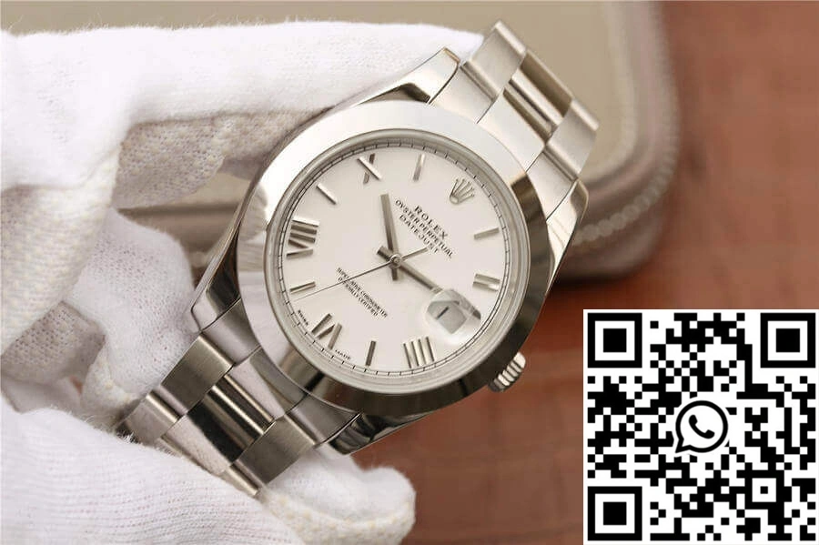 Rolex Datejust 41MM EW Factory White Dial Sleek 720