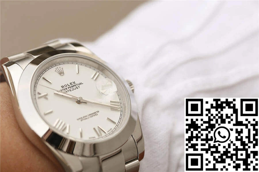 Rolex Datejust 41MM EW Factory White Dial Sleek 720