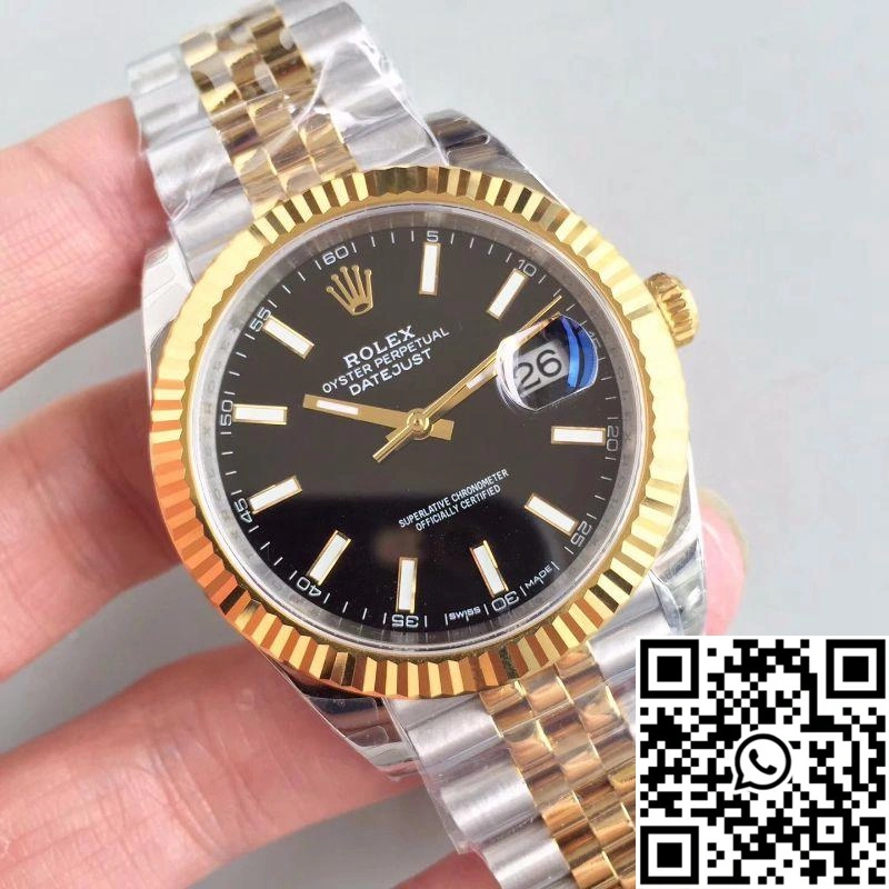 Rolex Datejust II 116333 41MM EW Factory Black Dial Snug 709