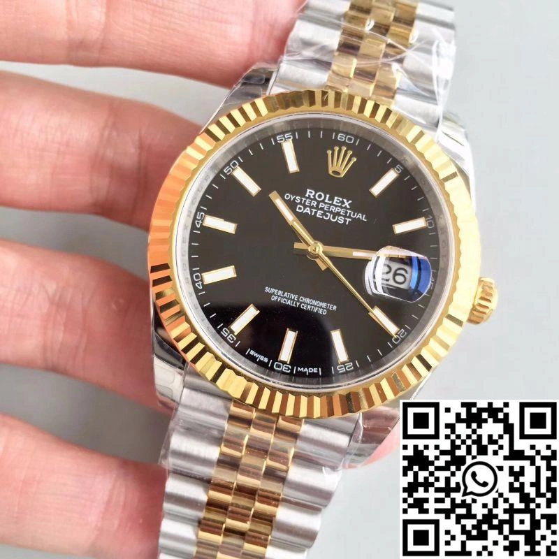 Rolex Datejust II 116333 41MM EW Factory Black Dial Snug 709