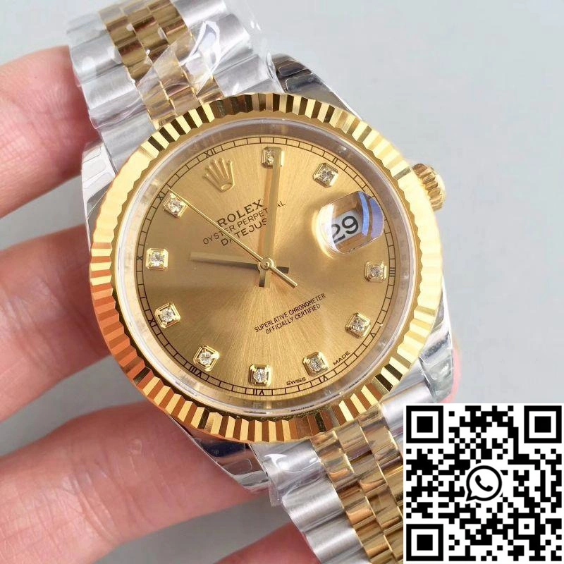 Rolex Datejust II 116333 41MM EW Factory Champagne Dial Sporty 672