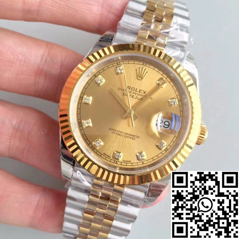 Rolex Datejust II 116333 41MM EW Factory Champagne Dial Sporty 672