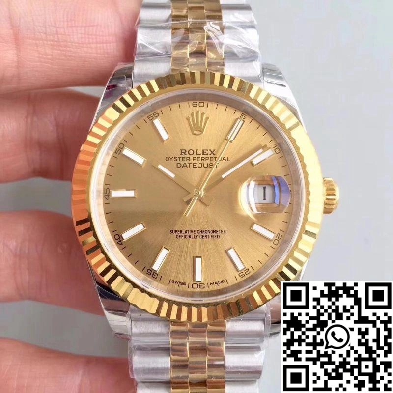 WeatherProof Rolex Datejust II 116333 41MM EW Factory Yellow Gold Dial 743