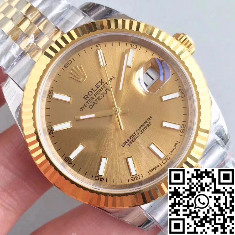 WeatherProof Rolex Datejust II 116333 41MM EW Factory Yellow Gold Dial 743