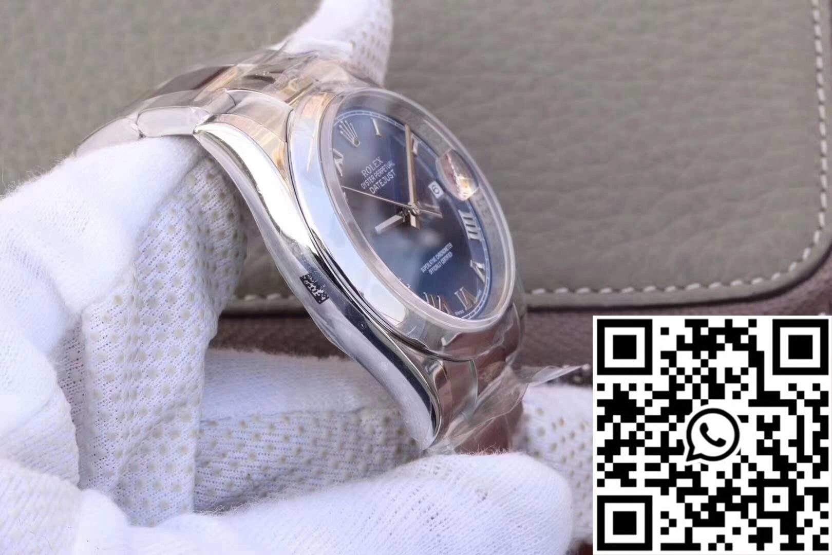 Rolex Datejust II 116334 36MM AR Factory Blue Dial Affordable 655