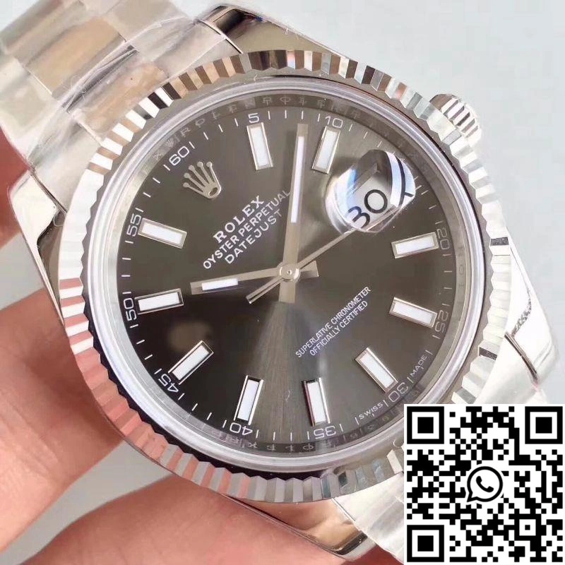Rolex Datejust II M126334-0014 EW Factory Grey Dial ZipUp 909