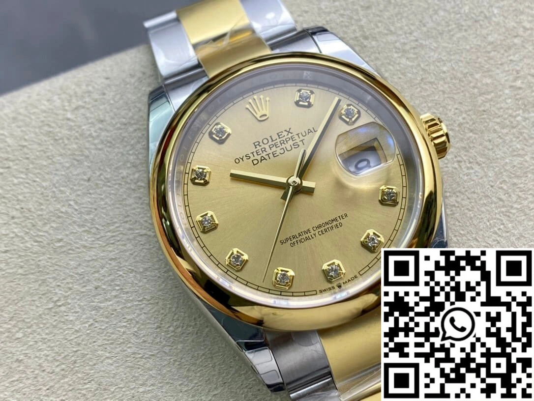 NewStyle Rolex Datejust M126203-0018 EW Factory Diamond-set Dial 676