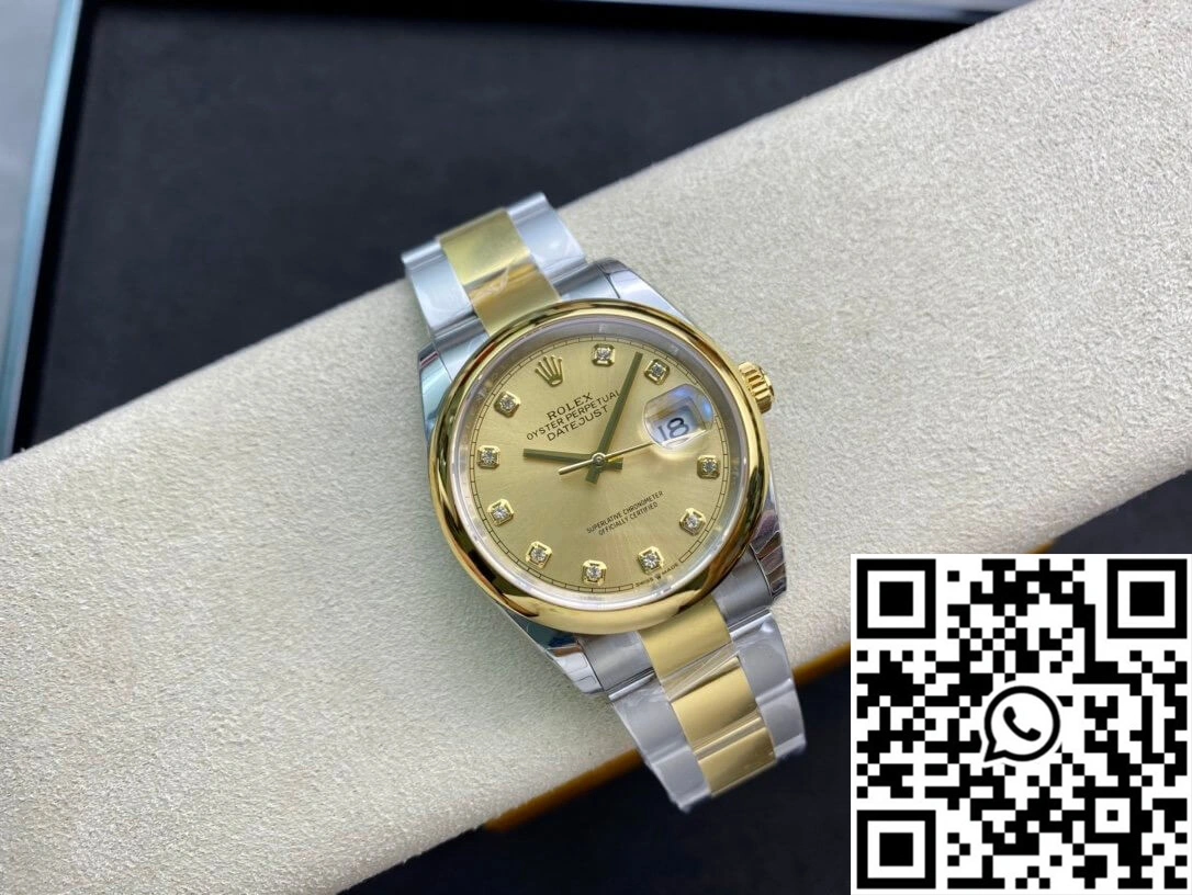 NewStyle Rolex Datejust M126203-0018 EW Factory Diamond-set Dial 676
