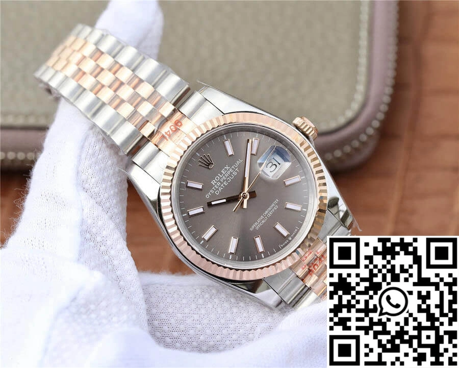 Cozy Rolex Datejust M126231-0013 36MM GM Factory Rose Gold 738