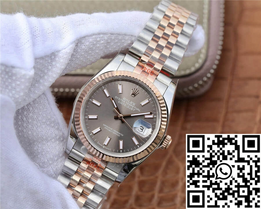 Cozy Rolex Datejust M126231-0013 36MM GM Factory Rose Gold 738